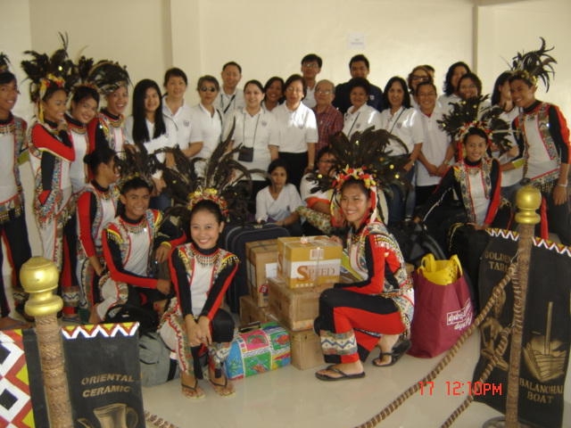 Butuan Airport with Native Dance troop